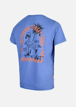 T-shirt XFLAM - BLEU DENIM
