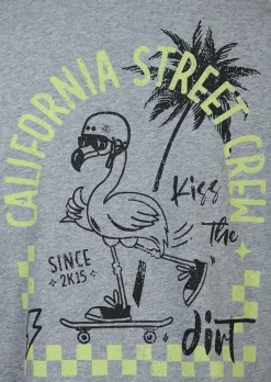 T-shirt XFLAM - MEDIUM MISTY GREY
