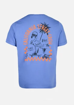 T-shirt XFLAM Junior - BLEU DENIM