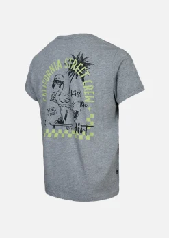 T-shirt XFLAM Junior - MEDIUM MISTY GREY