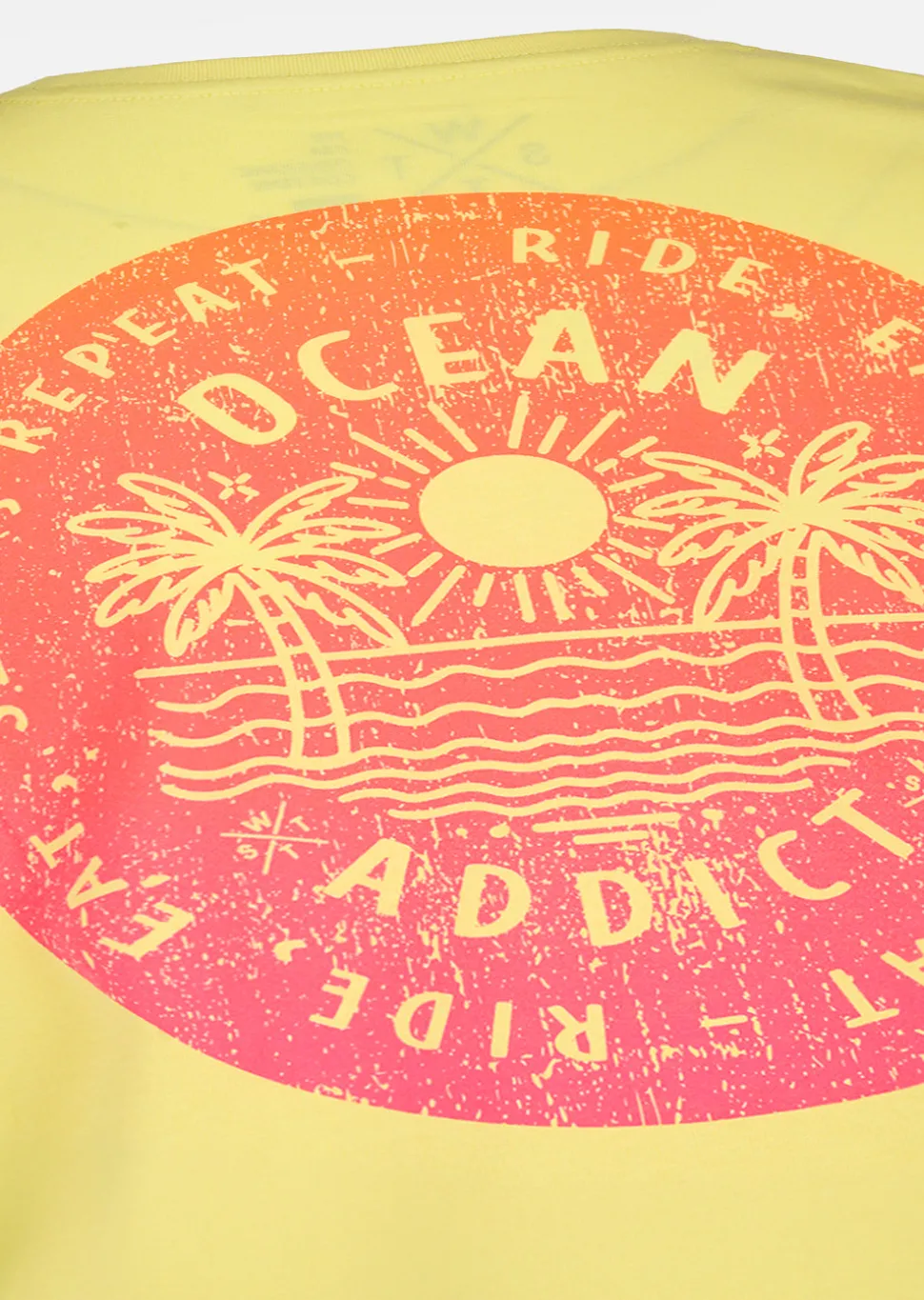 T-shirt XOCEAN - JAUNE CLAIR