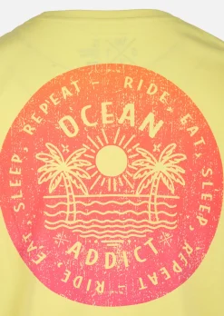 T-shirt XOCEAN - JAUNE CLAIR