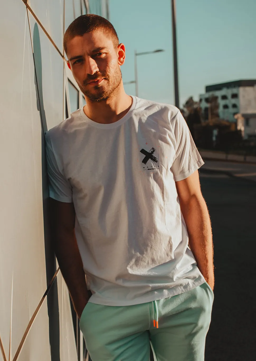 T-shirt X-PANTONE - BLANC