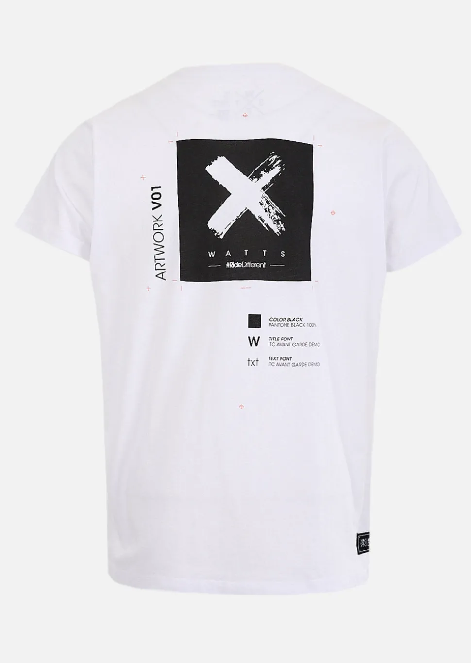 T-shirt X-PANTONE - BLANC