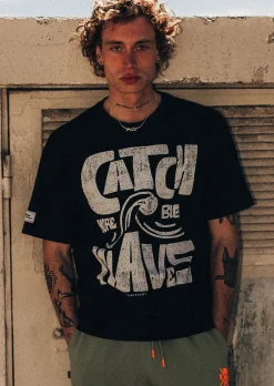 T-shirt XWAVES - FULL BLACK