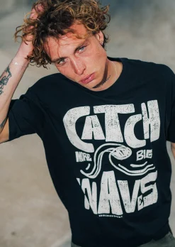 T-shirt XWAVES - FULL BLACK