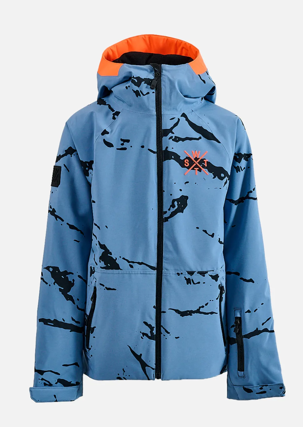 Veste de ski Arrow Junior - Camouflage Bleu Gris