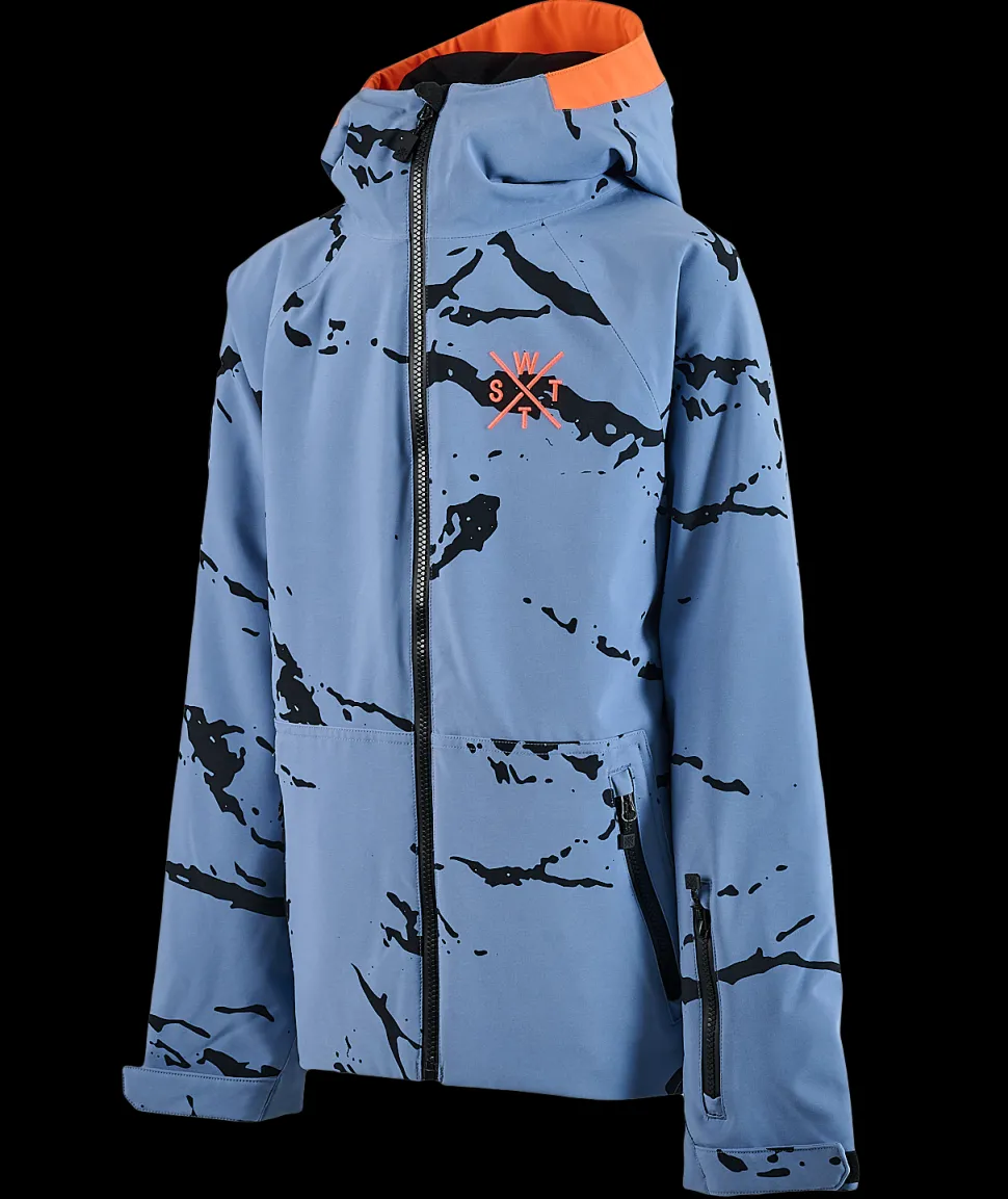 Veste de ski Arrow Junior - Camouflage Bleu Gris