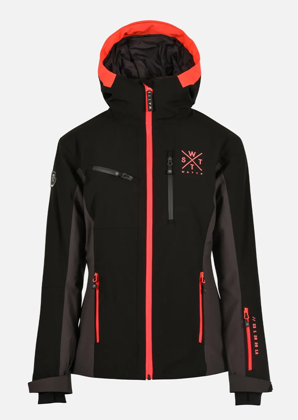 Veste de ski Fiction Junior - Noir