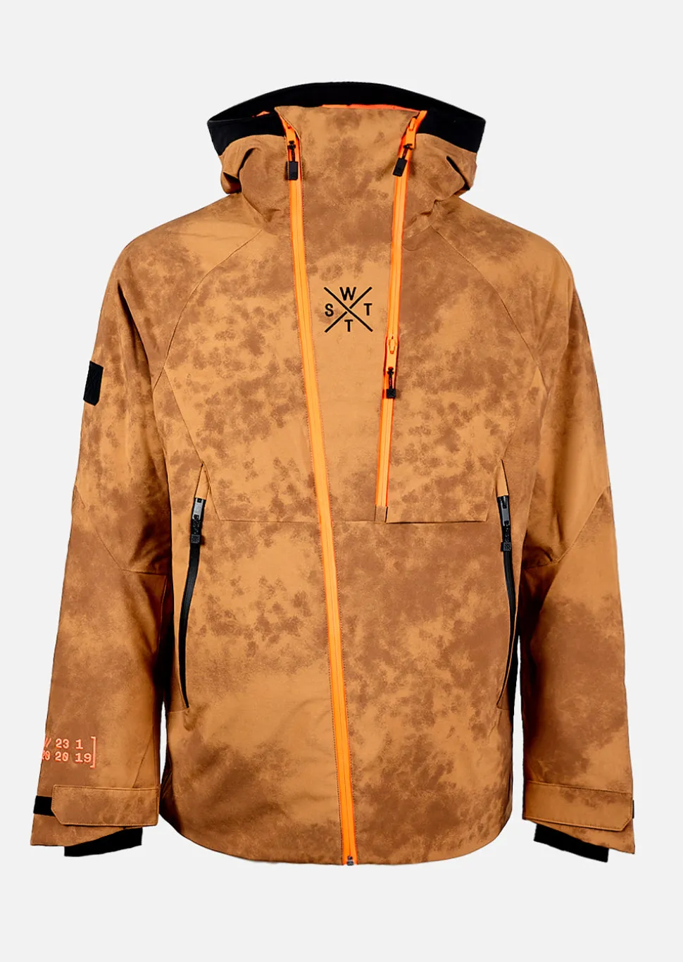 Veste de ski Venom - Marron Tie and Dye