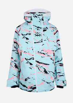 Veste de ski Venom-G - Camouflage Bleu Clair