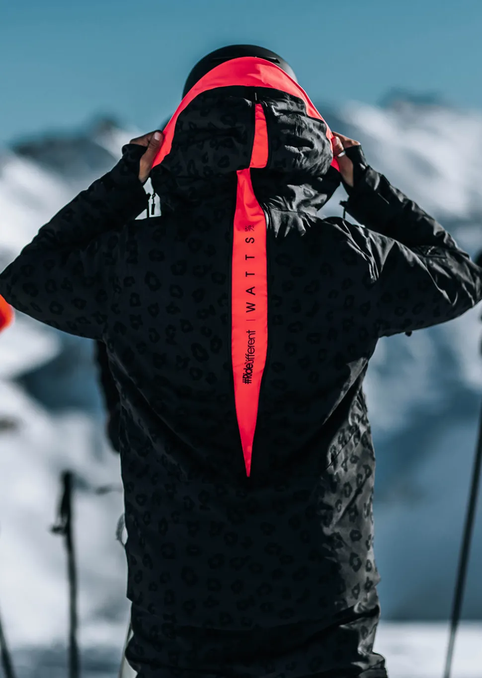 Veste de ski Venom-G - Imprimé Léopard Noir