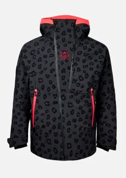 Veste de ski Venom-G - Imprimé Léopard Noir