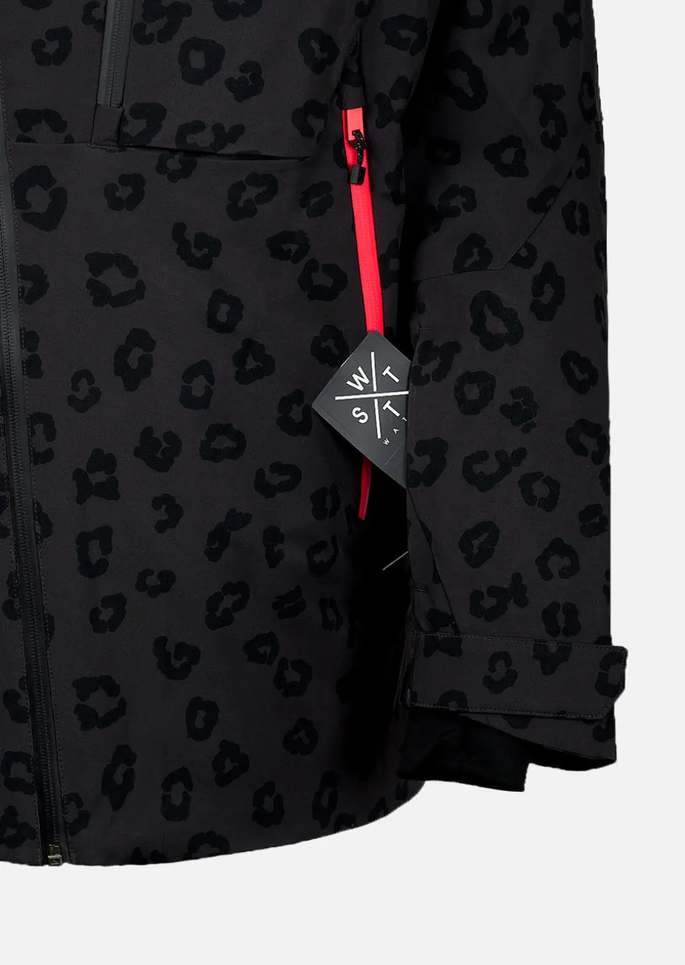 Veste de ski Venom-G - Imprimé Léopard Noir
