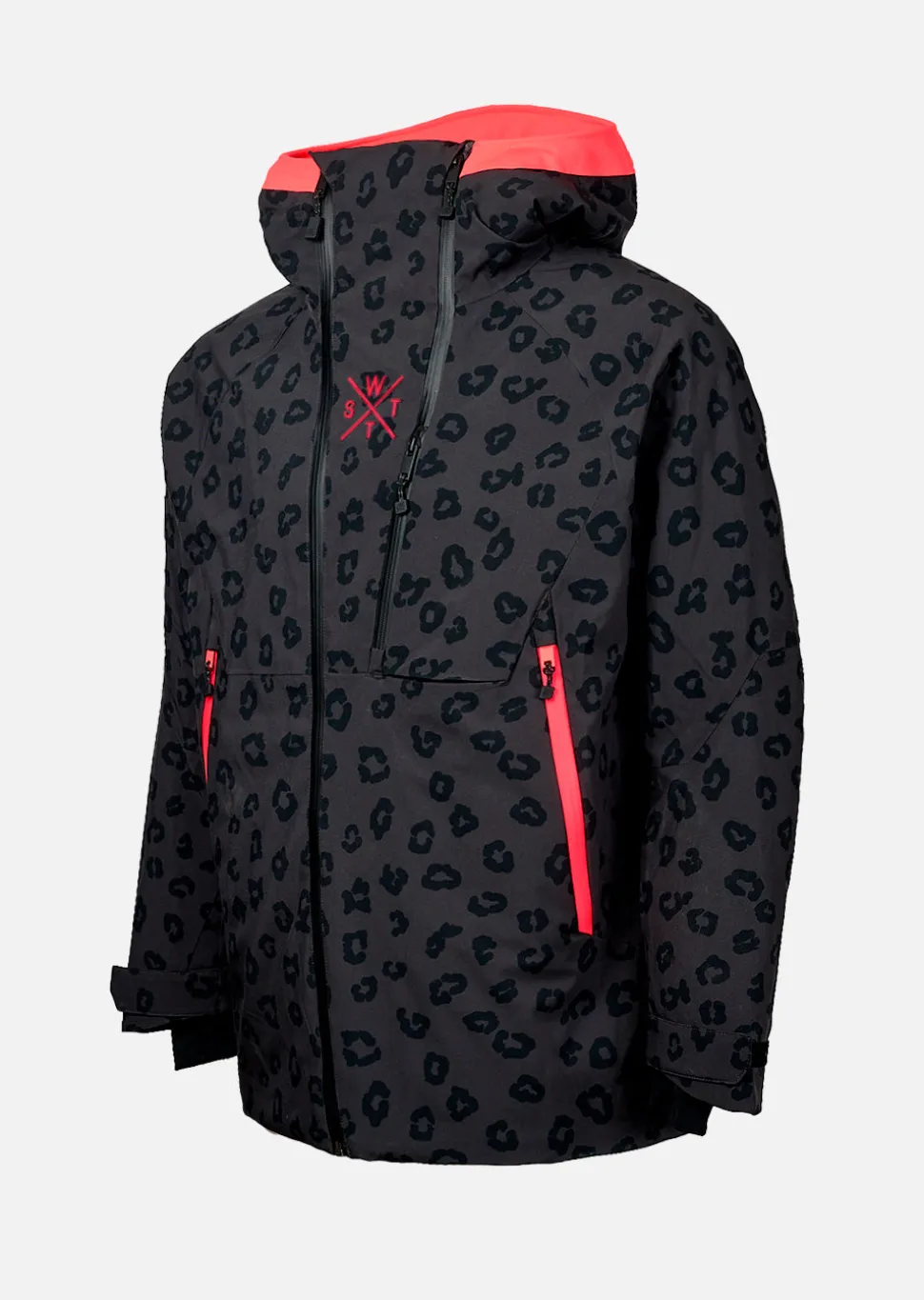 Veste de ski Venom-G - Imprimé Léopard Noir