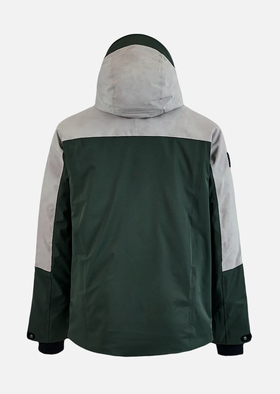Veste de ski X-Blow - Gris Tie and Dye et Vert Fluo