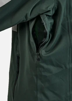 Veste de ski X-Blow - Gris Tie and Dye et Vert Fluo