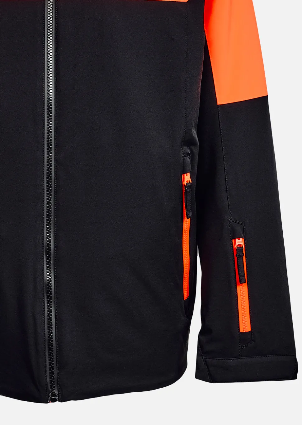 Veste de ski X-Gamma - Noir et Orange Fluo