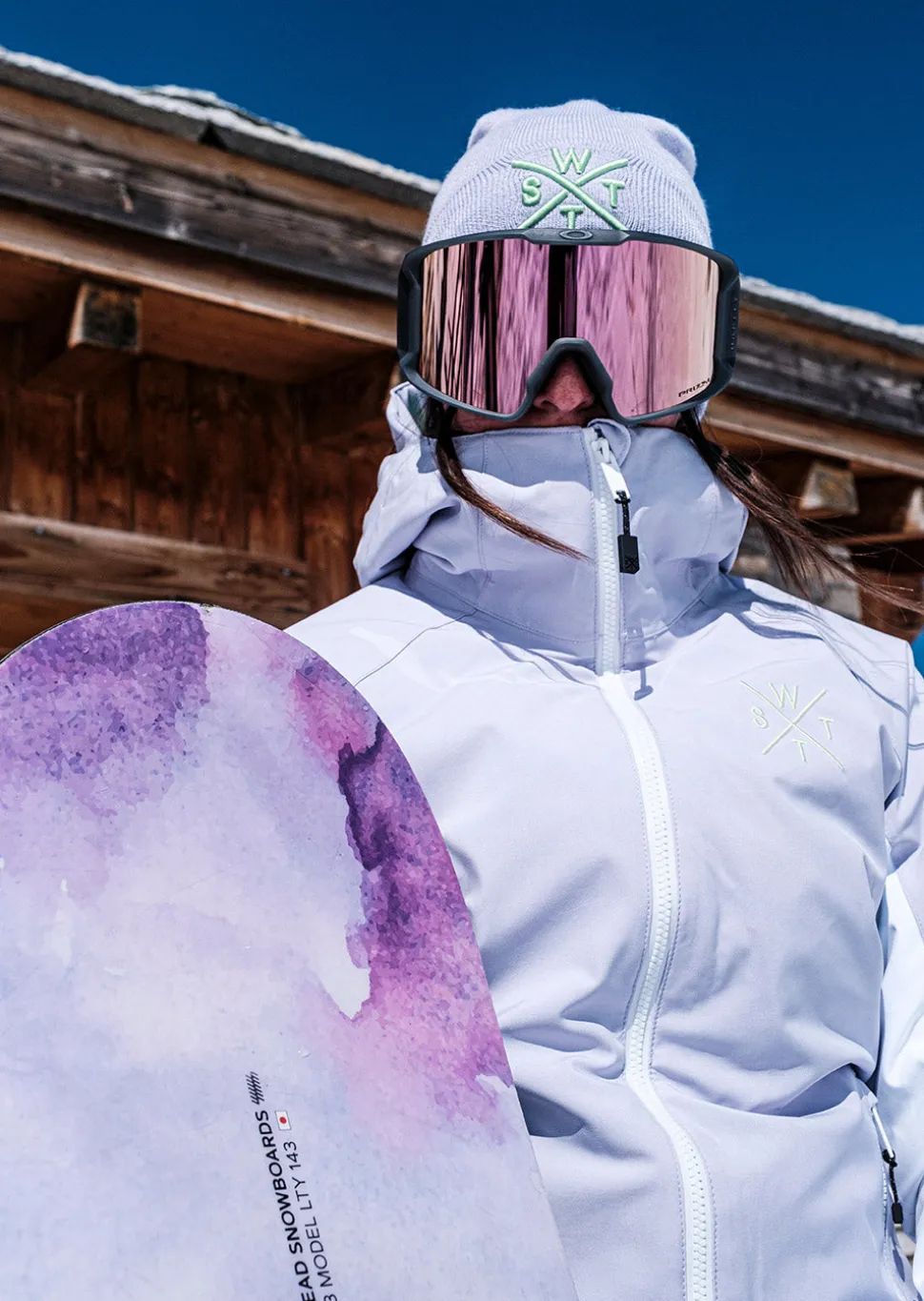 Veste de ski X-ices - Lavande