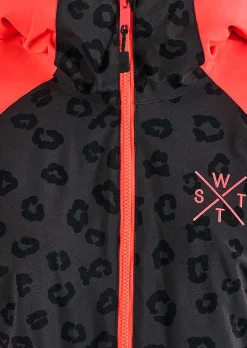 Veste de ski X-Ices junior - Imprimé Léopard