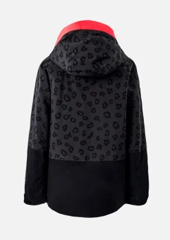 Veste de ski XMETOD-G - Imprimé Léopard Noir
