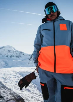 Veste de ski X-Temper - Bleu Gris