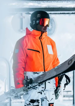 Veste de ski X-Temper - Camouflage Blanc