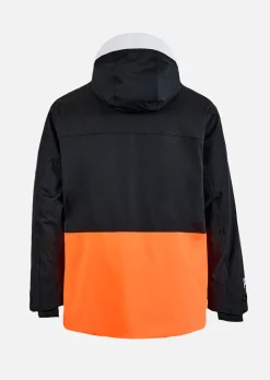 Veste de ski X-Temper - Noir et Orange Fluo