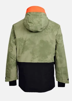 Veste de ski X-Temper junior - Olive Tie and Dye