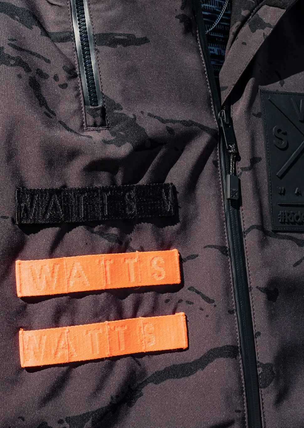 Veste de ski X-Wear - Camouflage Gris Anthracite