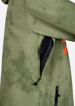 Veste de ski X-Wear - Olive Tie and Dye