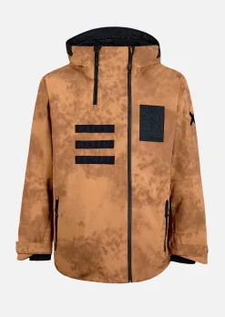 Veste de ski X-Wear X Kevin Rolland - Marron Tie & Dye