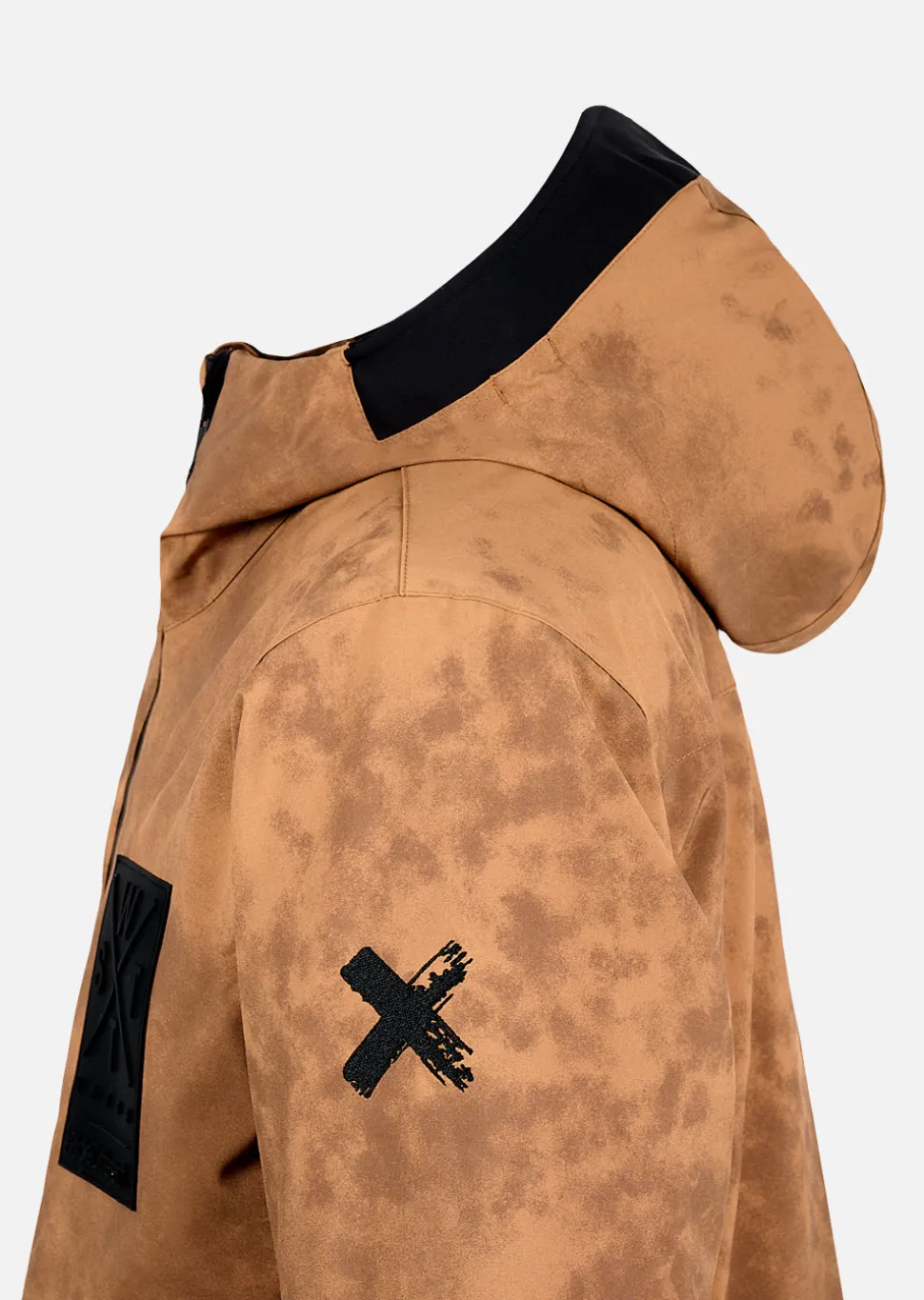 Veste de ski X-Wear X Kevin Rolland - Marron Tie & Dye