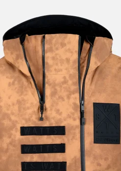 Veste de ski X-Wear X Kevin Rolland - Marron Tie & Dye