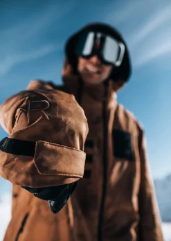 Veste de ski X-Wear X Kevin Rolland - Marron Tie & Dye