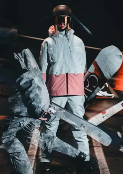 Veste de ski X-Wire - Bleu Clair