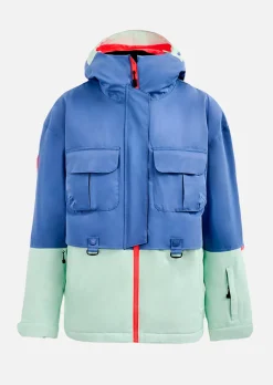 Veste de ski X-Wire - Bleu Gris