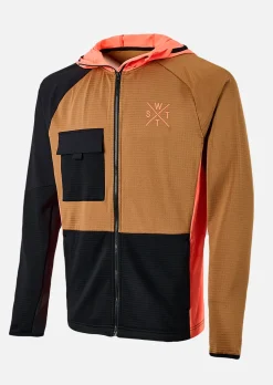 Veste sous-couche technique X-Powder Marron Tabac