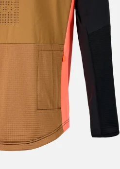 Veste sous-couche technique X-Powder Marron Tabac